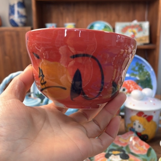 炉景德镇釉下手绘陶瓷 