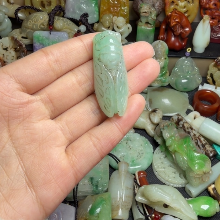 和田玉（糖玉）未镶嵌挂件