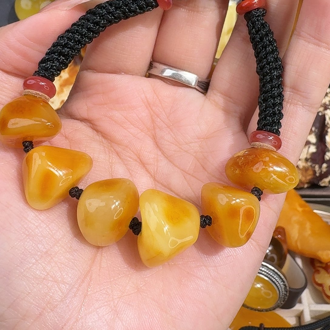琥珀未镶嵌裸石你