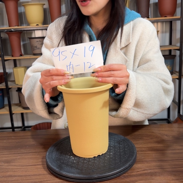 紫砂紫砂花盆精品花盆