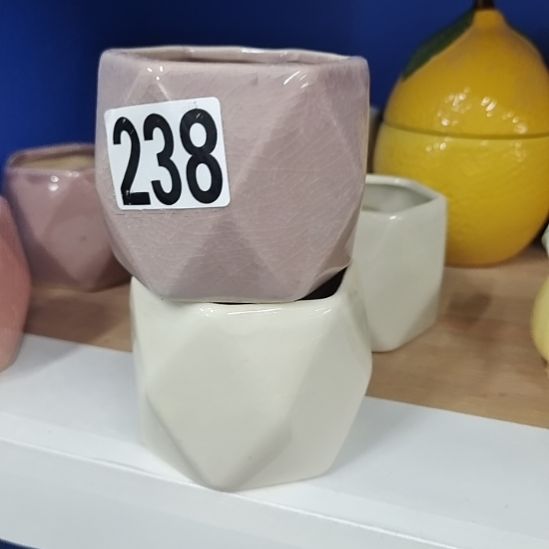 微瑕陶瓷花盆满12包邮