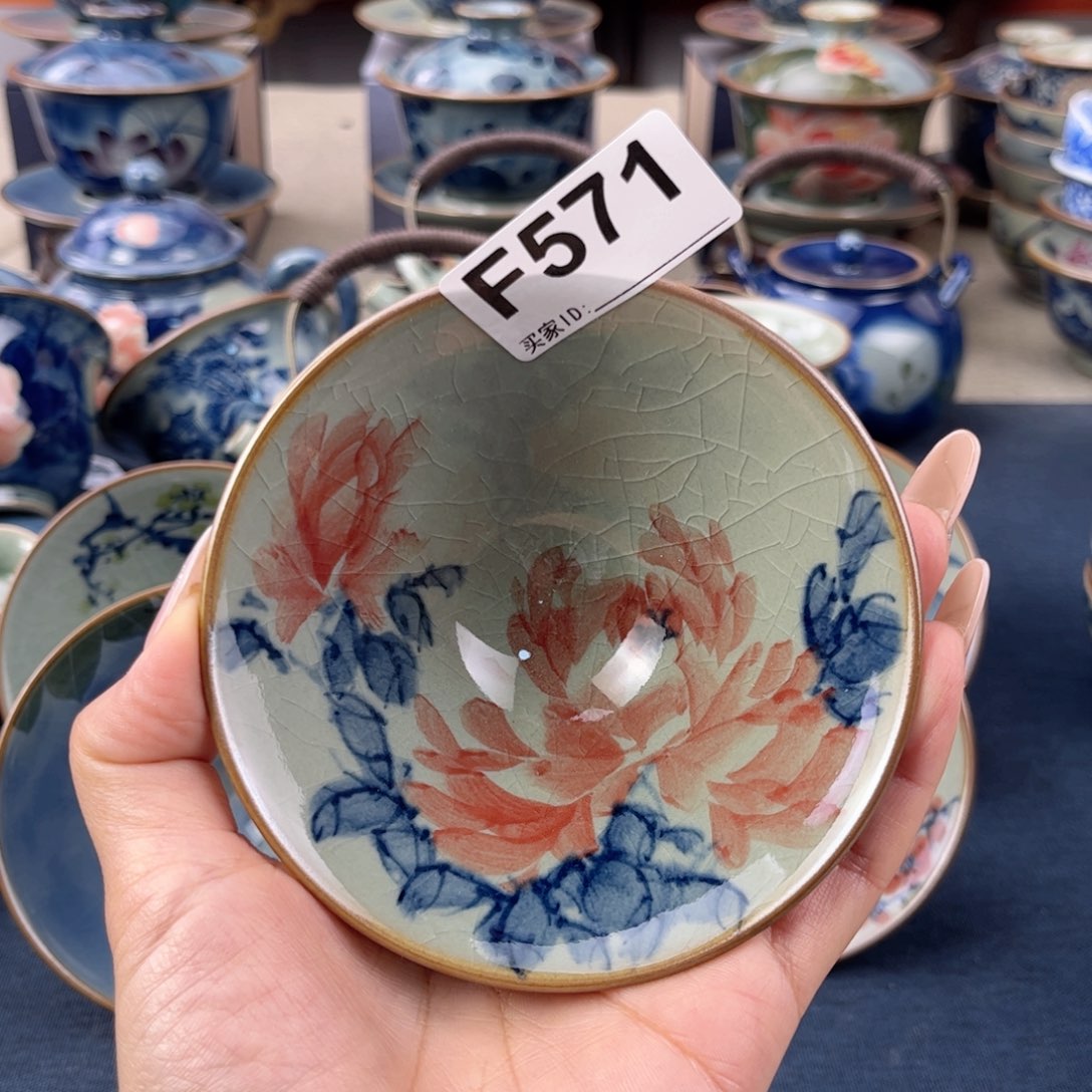 杯景德镇手绘手工茶具