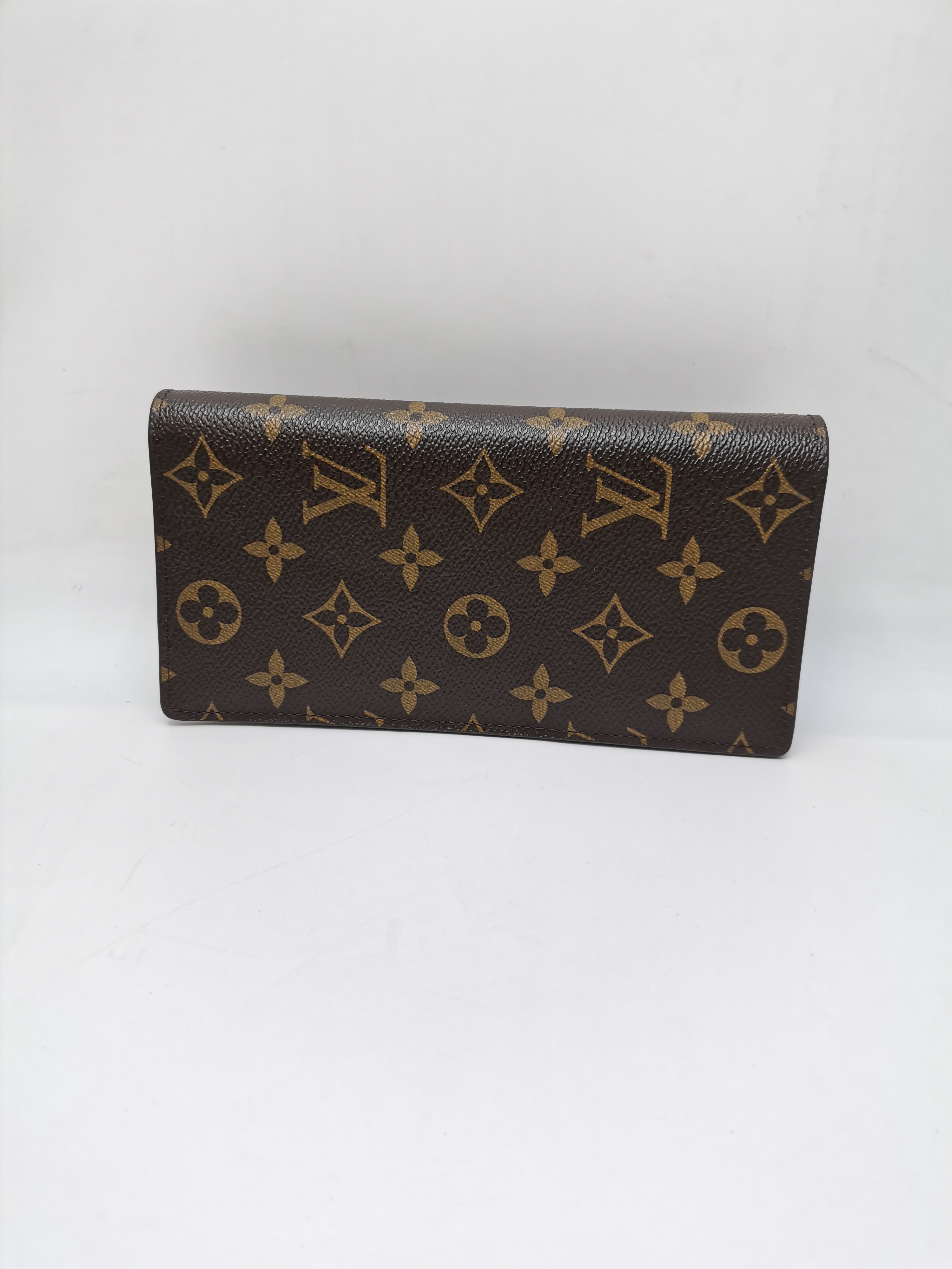 99新 LouisVuitton/路易威登 98新 17884 LV棕老花开口钱包
