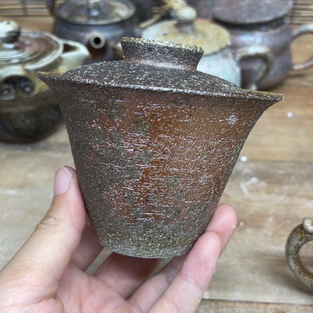 柴烧茶壶柴烧茶壶