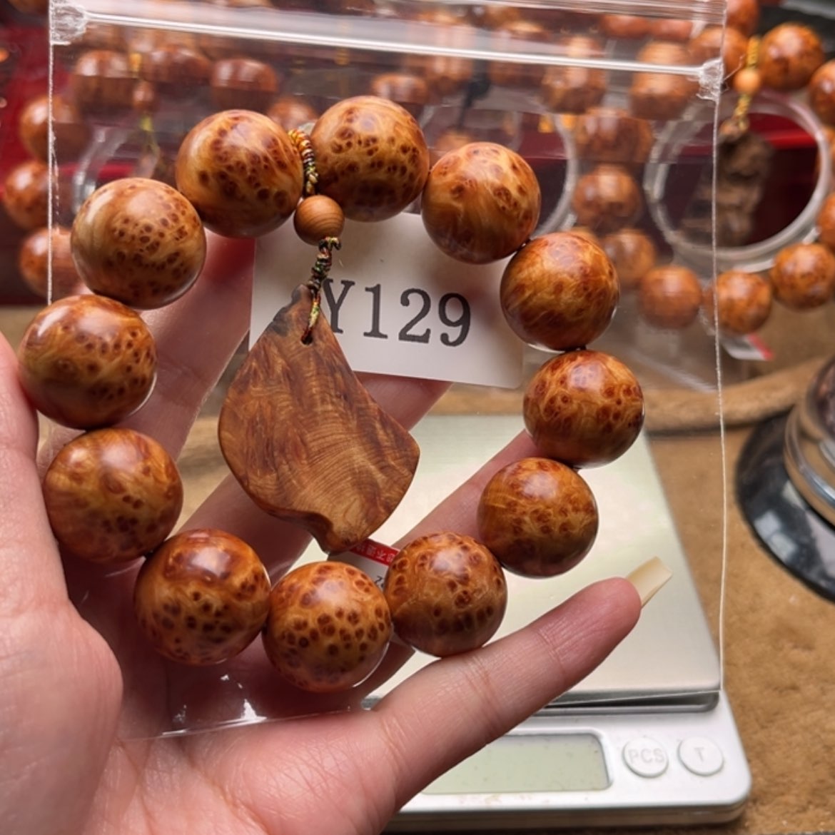 【闪购商品】柏木（崖柏）手串/手链20金刚骨料