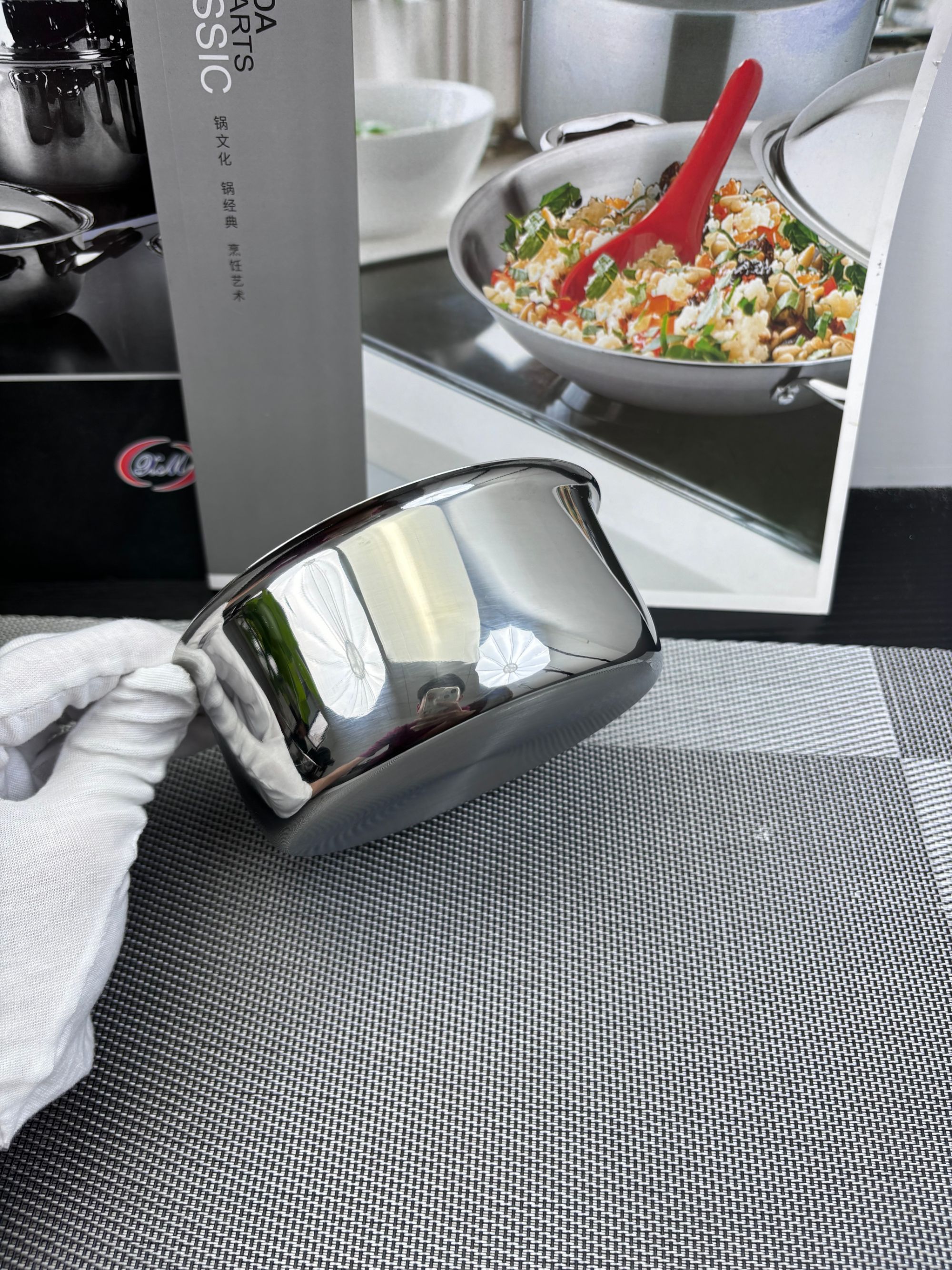 （拍一发二）304无标12*5.5cm不锈钢304加厚锅坯