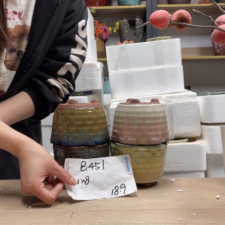 粗陶多肉花盆微瑕451