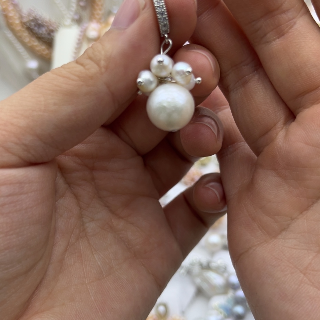 淡水珍珠未镶嵌颈饰