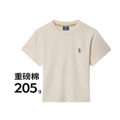 Navigare/纳维凯尔百搭微宽松常规舒适短袖薄款T恤免烫女士