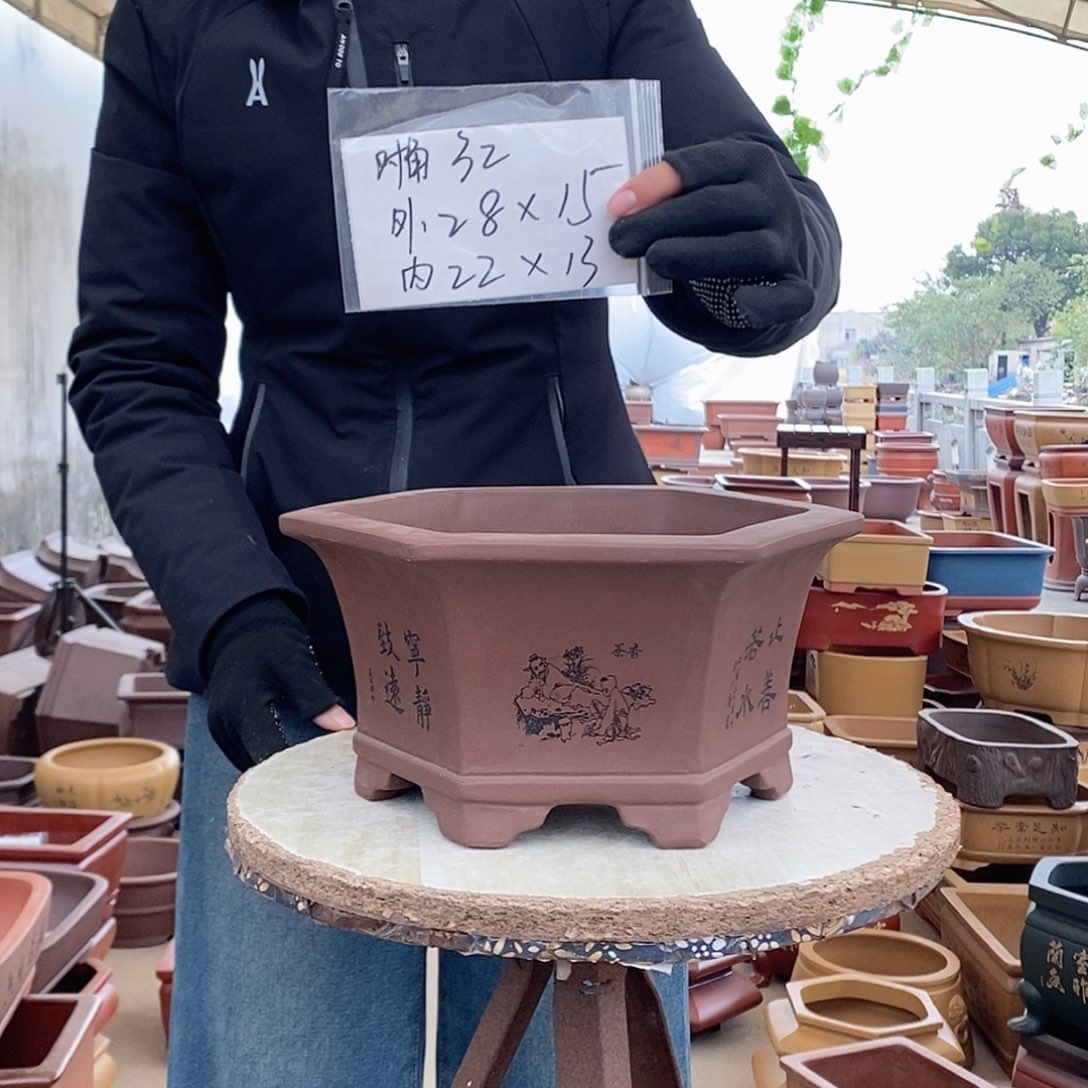 花盆紫砂紫砂花盆