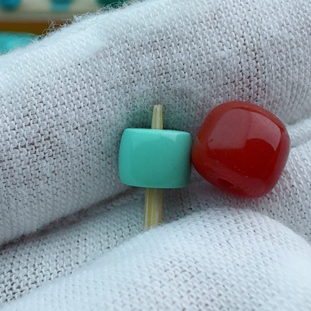 南红玛瑙直切6.5未镶嵌