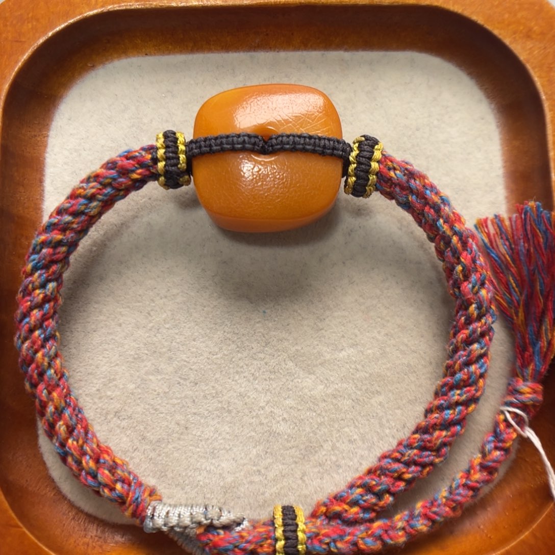 蜜蜡未镶嵌手绳蜜蜡