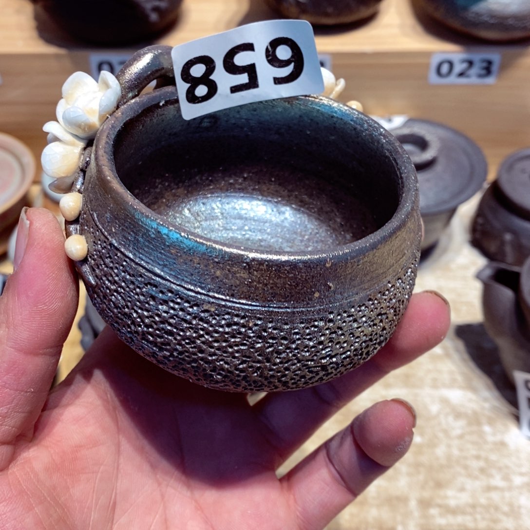 柴烧茶具陶瓷杯子