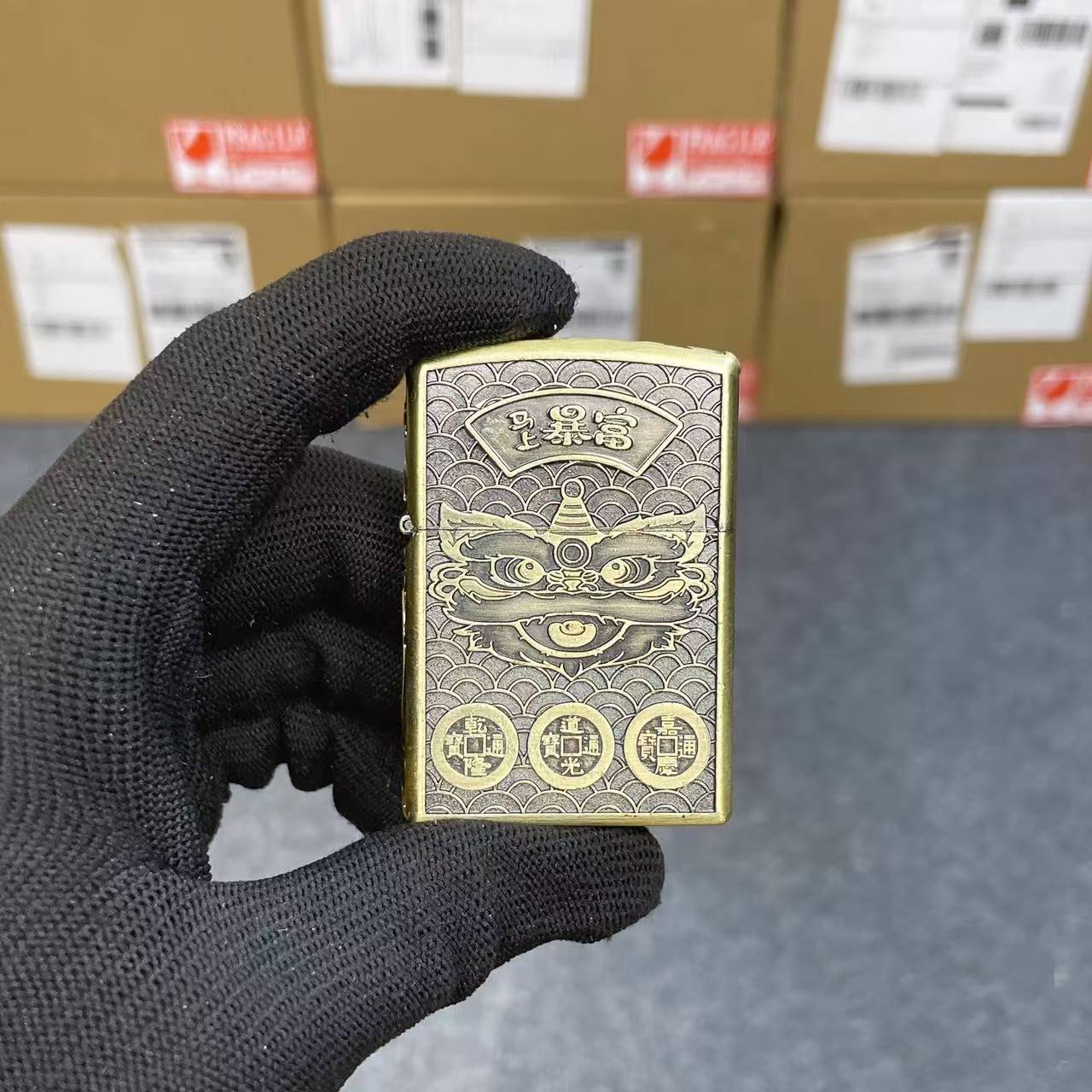 佐罗ZK49-1小瑞兽煤油打火机