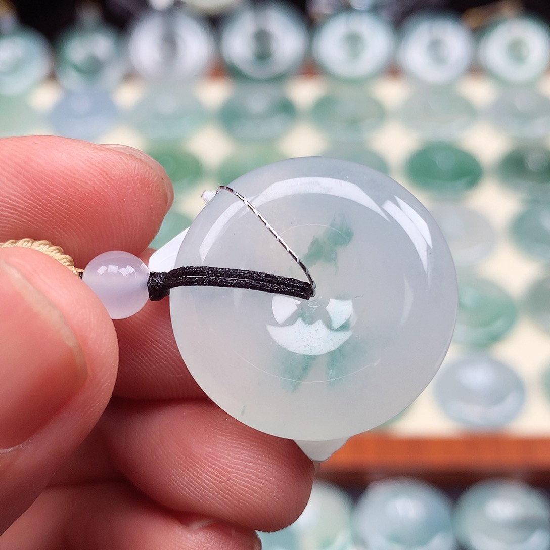 颈饰未镶嵌翡翠25.8-5.7mm