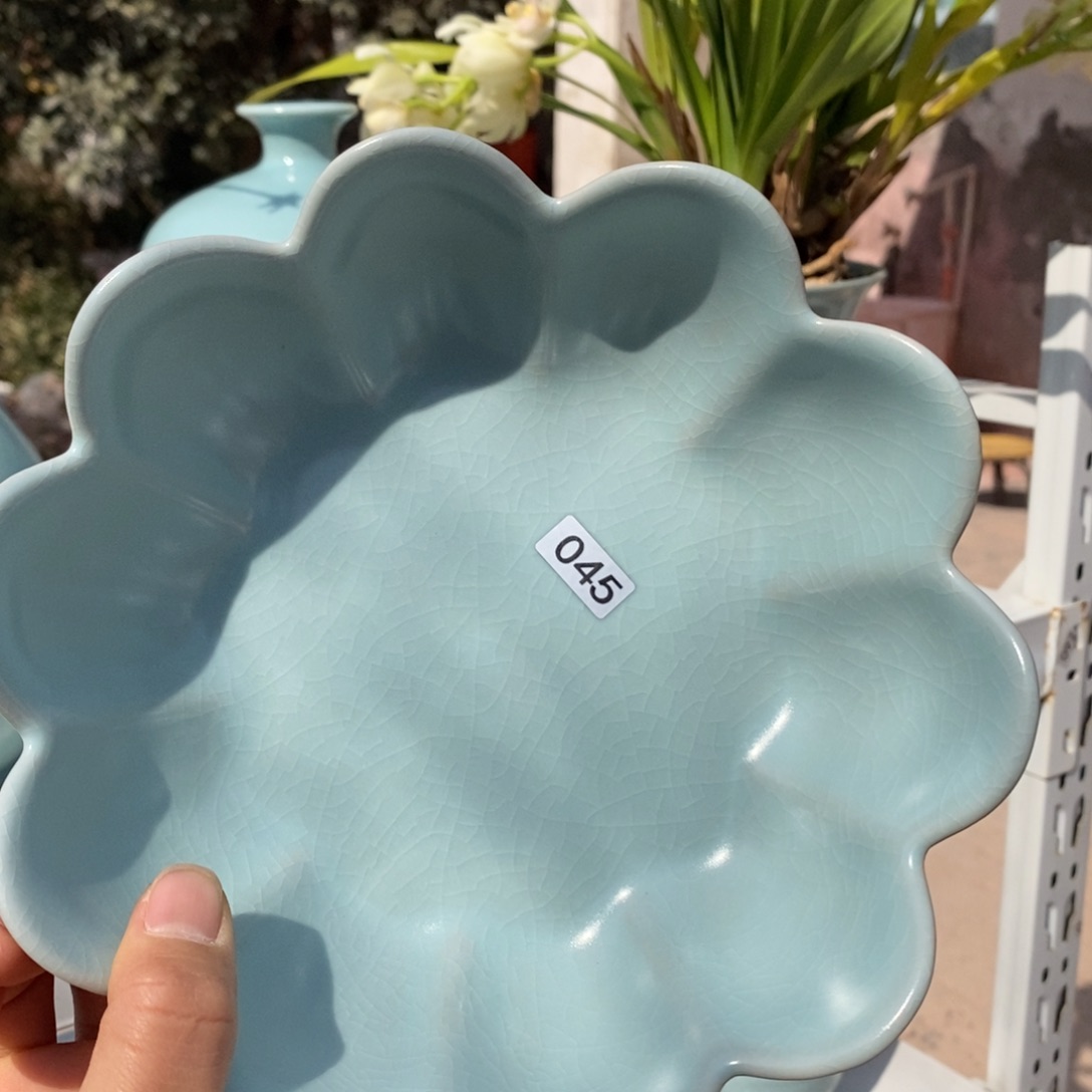 摆件抱朴汝瓷仿古一级