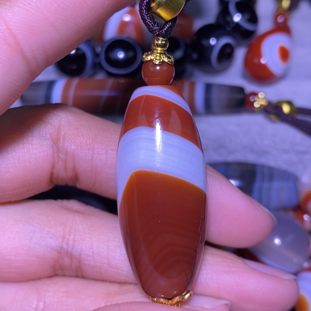 玛瑙/玉髓未镶嵌颈饰