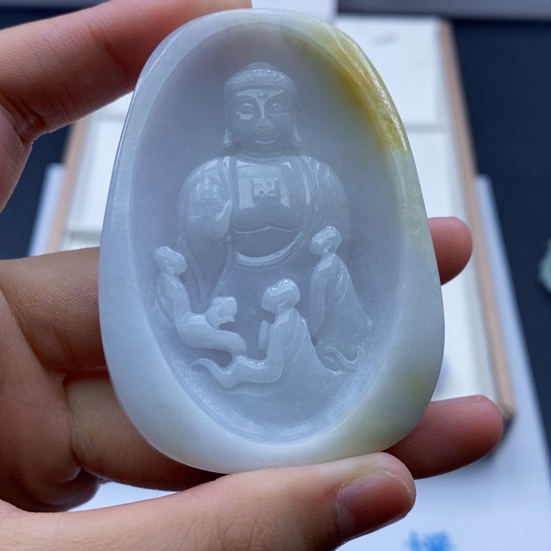 颈饰未镶嵌翡翠缅甸翡翠a货