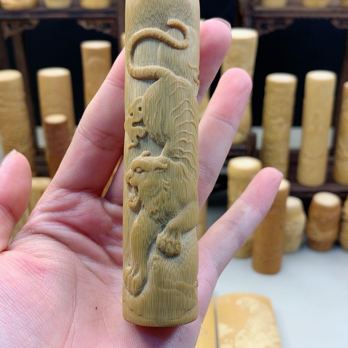 【闪购商品】竹樂**樂实心竹哈哈哈哈哈哈