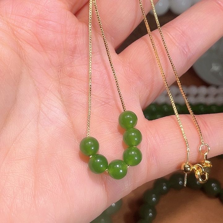 颈饰未镶嵌和田玉