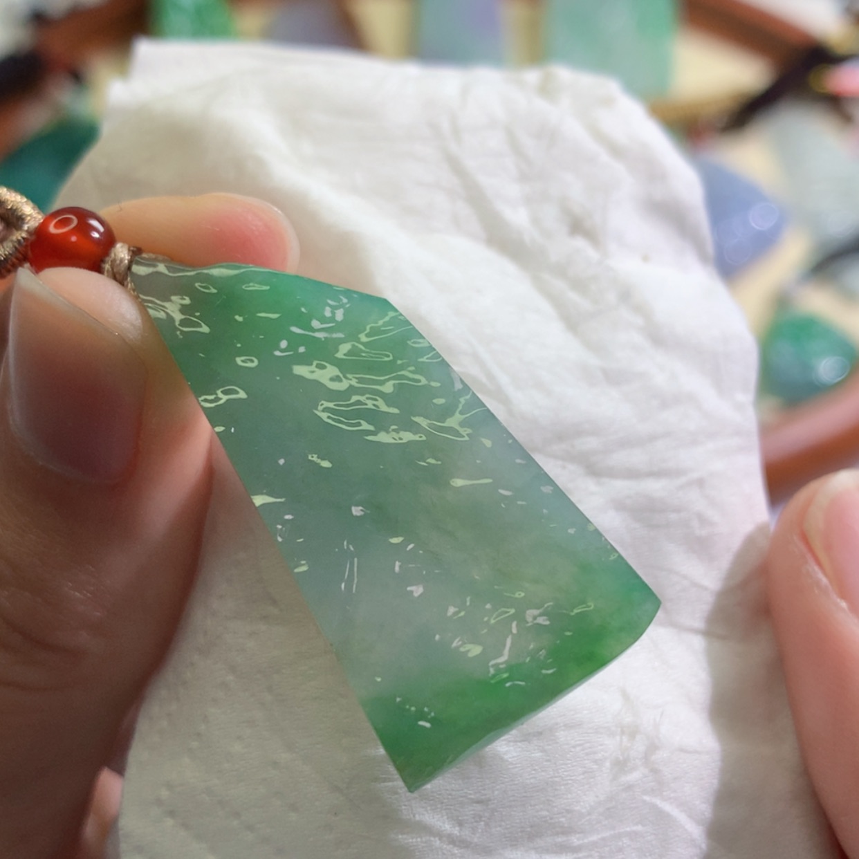 【闪购商品】翡翠吊坠(不含链)未镶嵌 4410