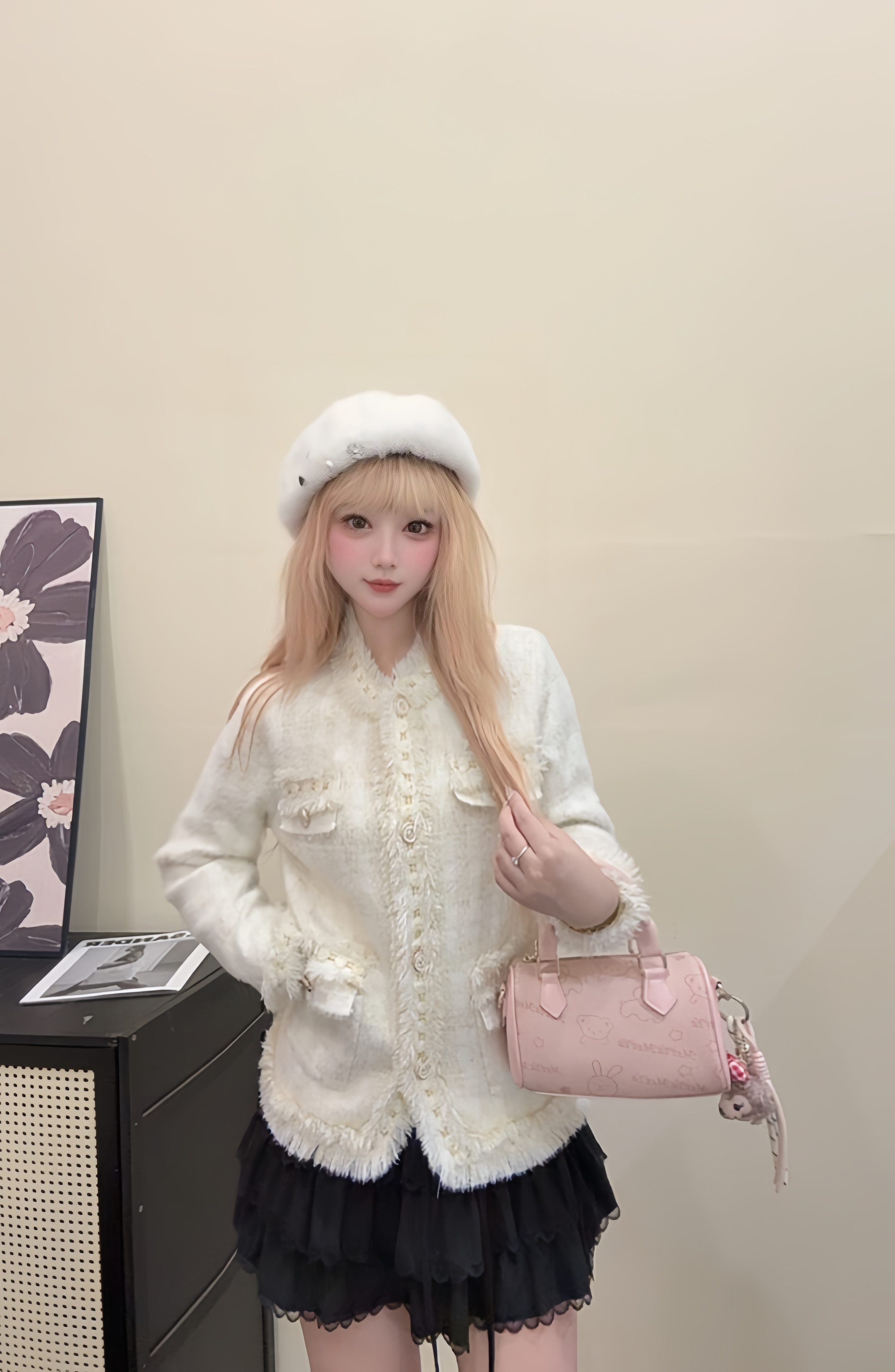 【艾丽莎定制】时尚新款小香风外套百搭气质女装-12