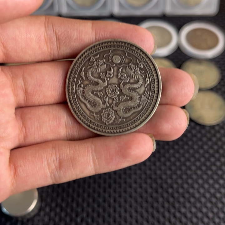 金属大头龙洋船洋工艺品