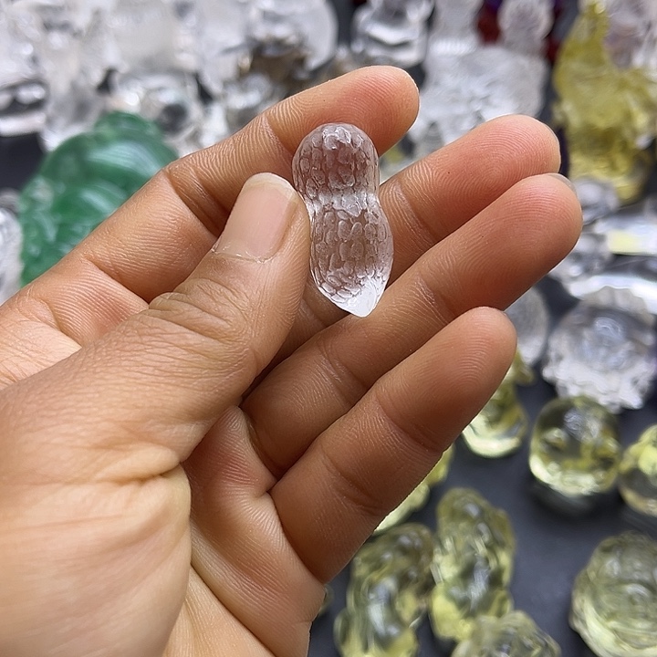 水晶摆件未镶嵌吊坠