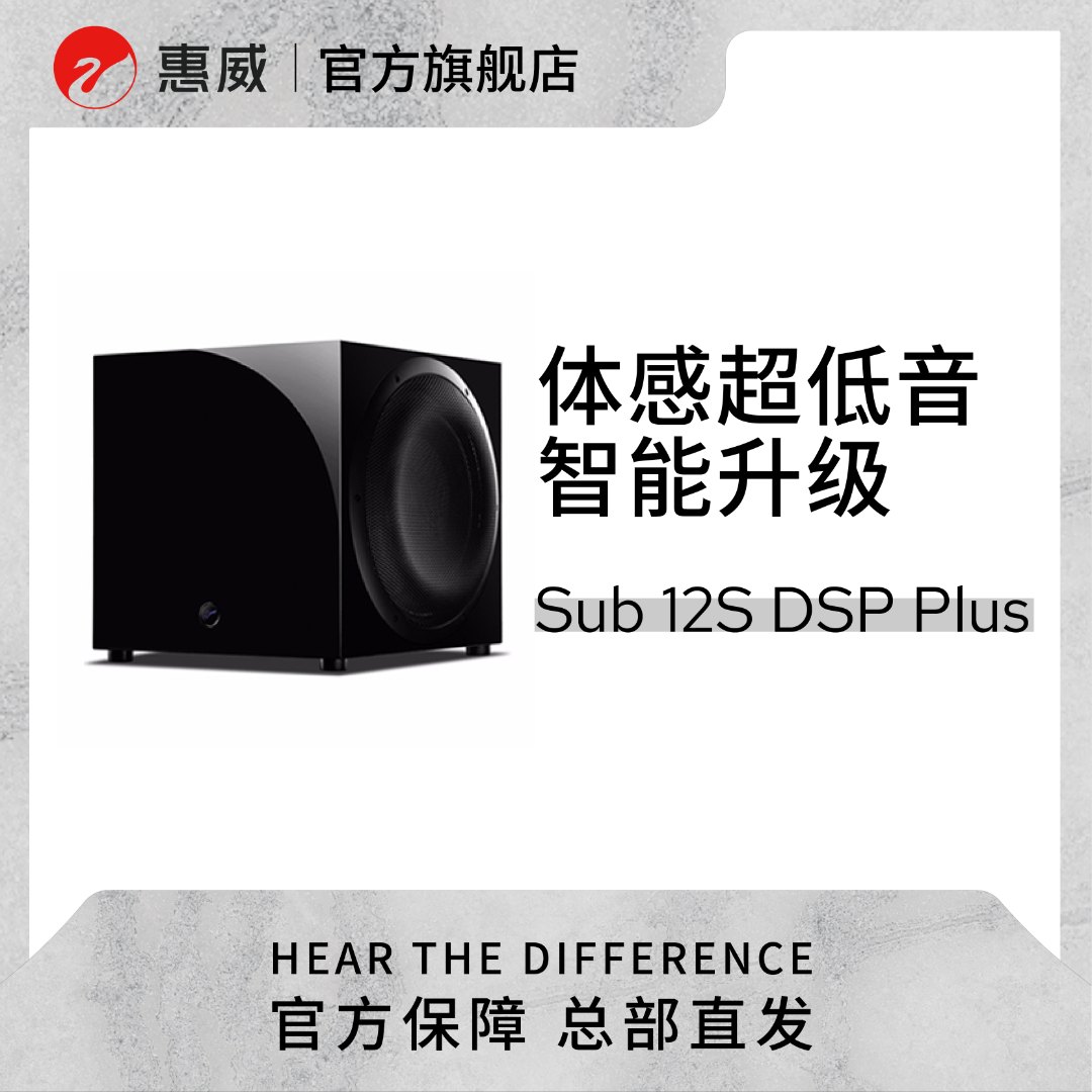 HIVI/惠威惠威Sub12s DSP Plus双12英寸有源超低音炮无线专业