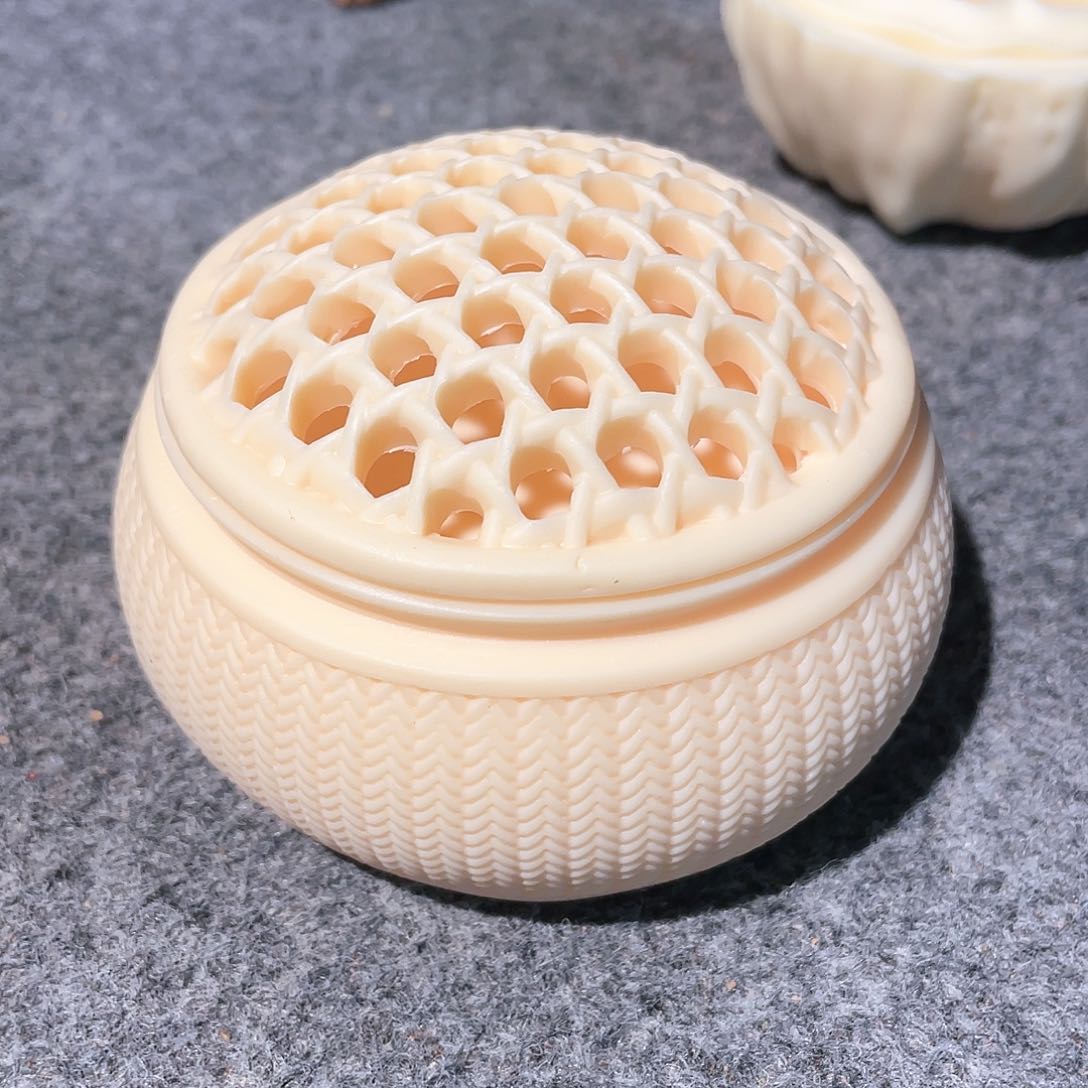 柏木（崖柏）象牙果香炉