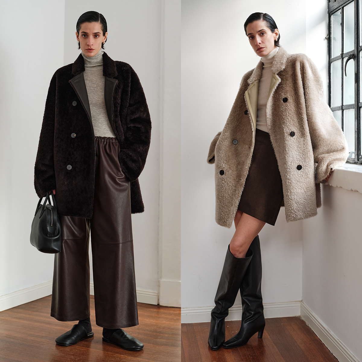 MSBEAST/野兽小姐双面穿西装式美利奴皮毛一体丨英伦交响曲 