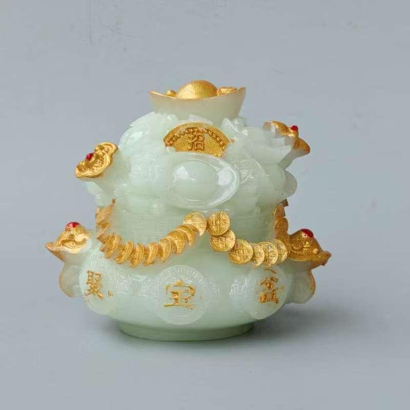 【盛世典藏】如意聚宝盆摆件