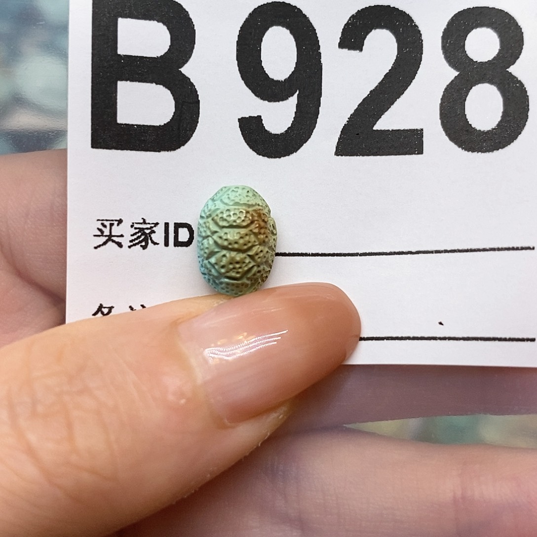 未镶嵌绿松石绿松石配饰定制