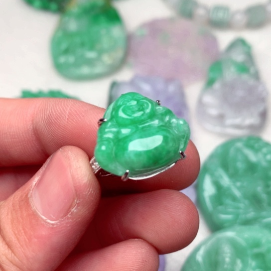 翡翠吊坠(不含链)未镶嵌