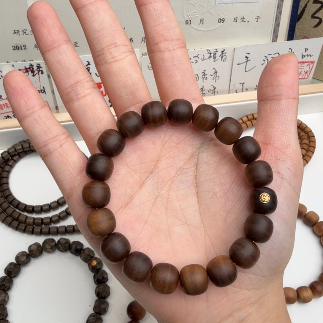 不***音檀香木手串/手链焦糖至醇10.511老山檀香