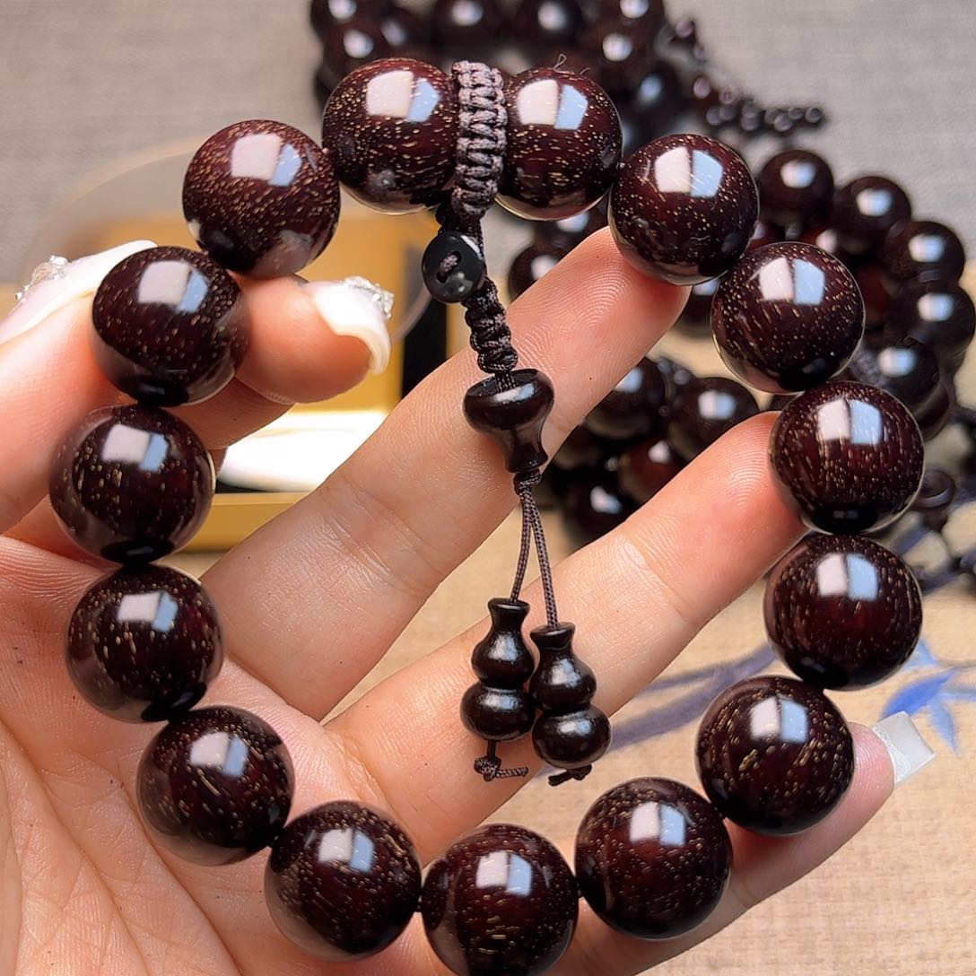 檀香紫檀（小叶紫檀）1.5 15颗满星