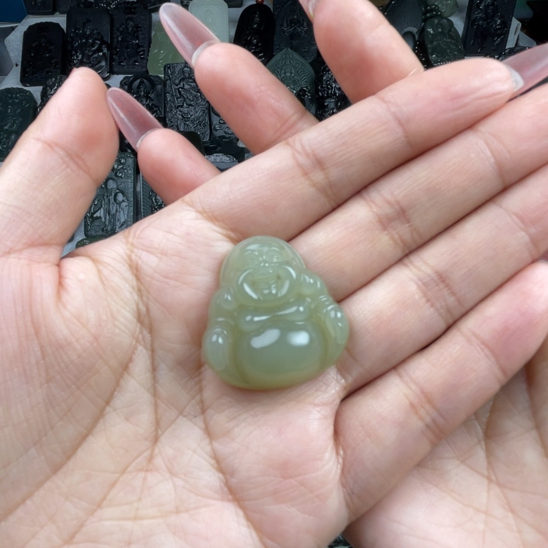 颈饰未镶嵌和田玉静*哥