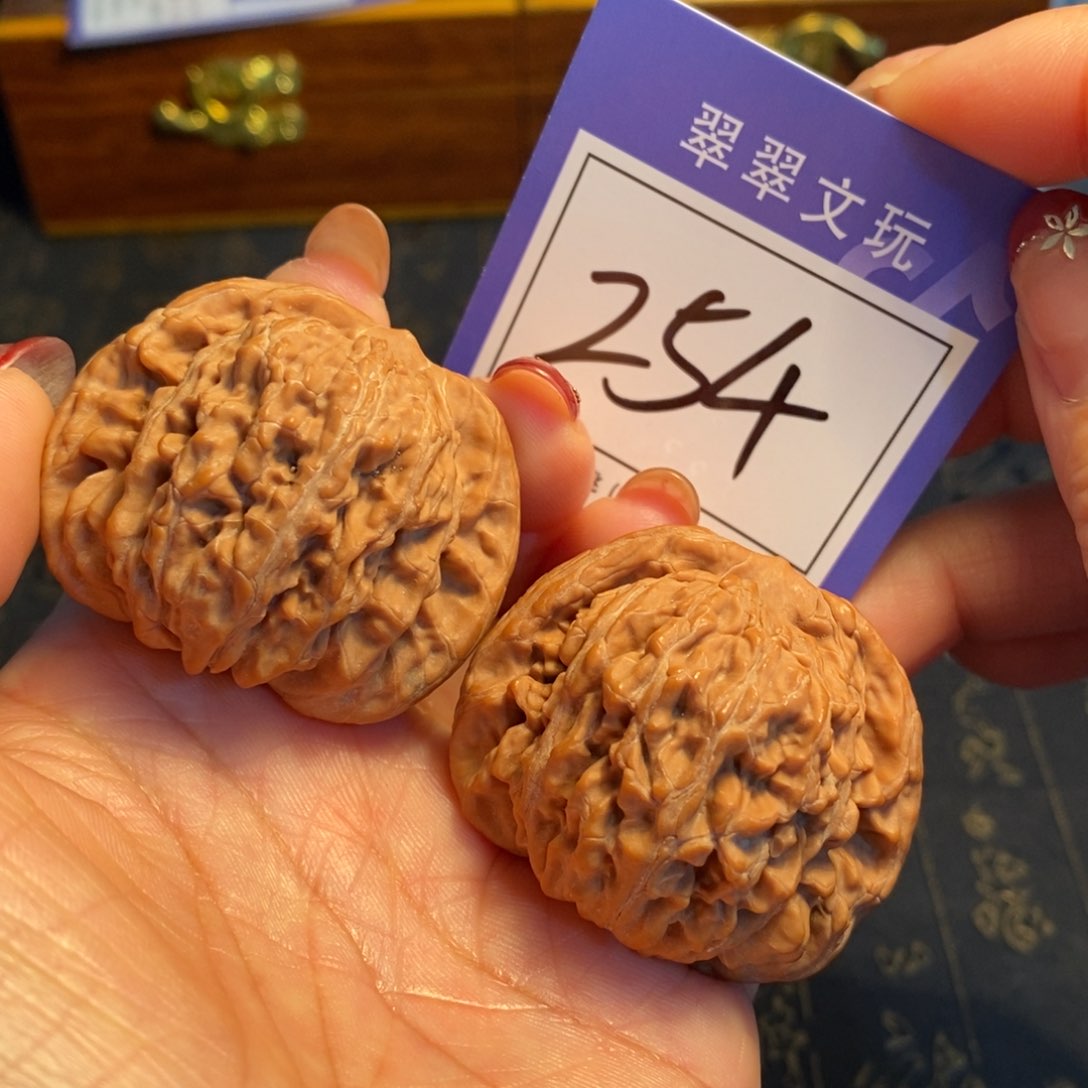 桃核把件254号全品楼4.5