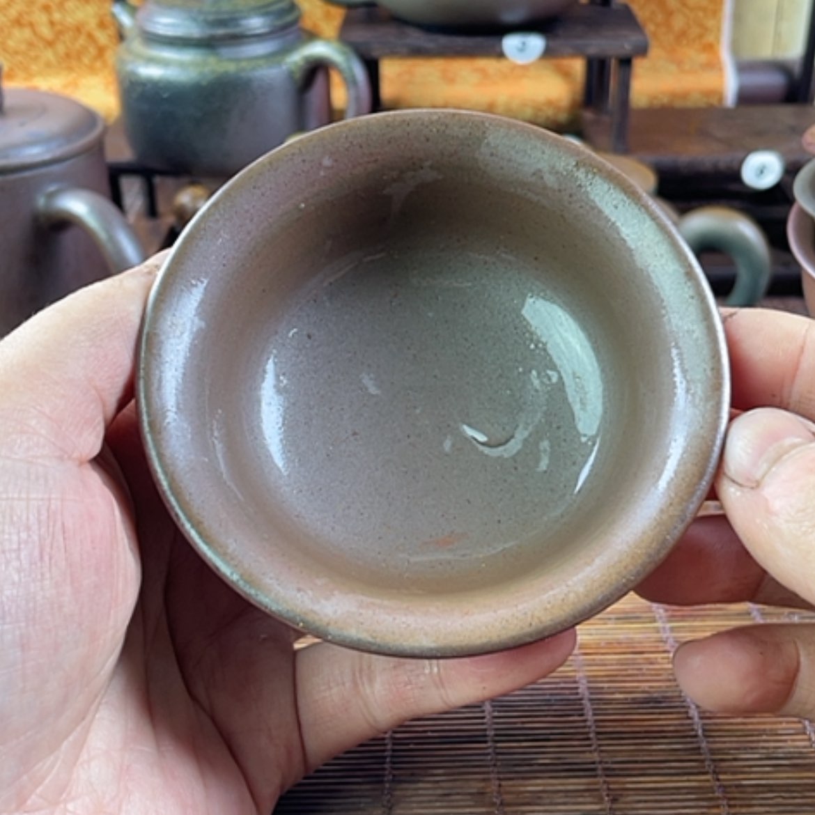【闪购商品】依**事柴烧主人杯100毫升左右
