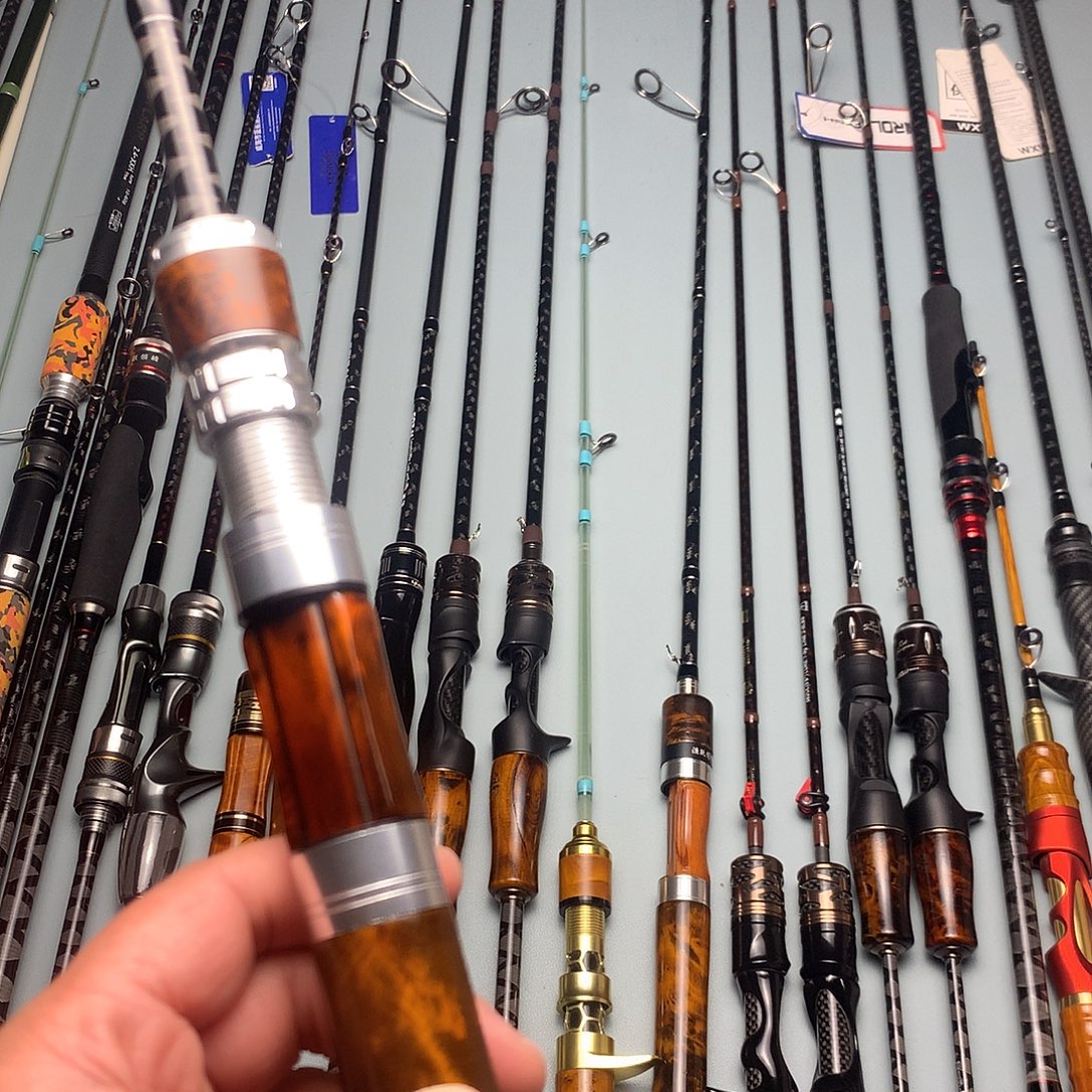 2.1m碳素L硬度实木富士直柄210