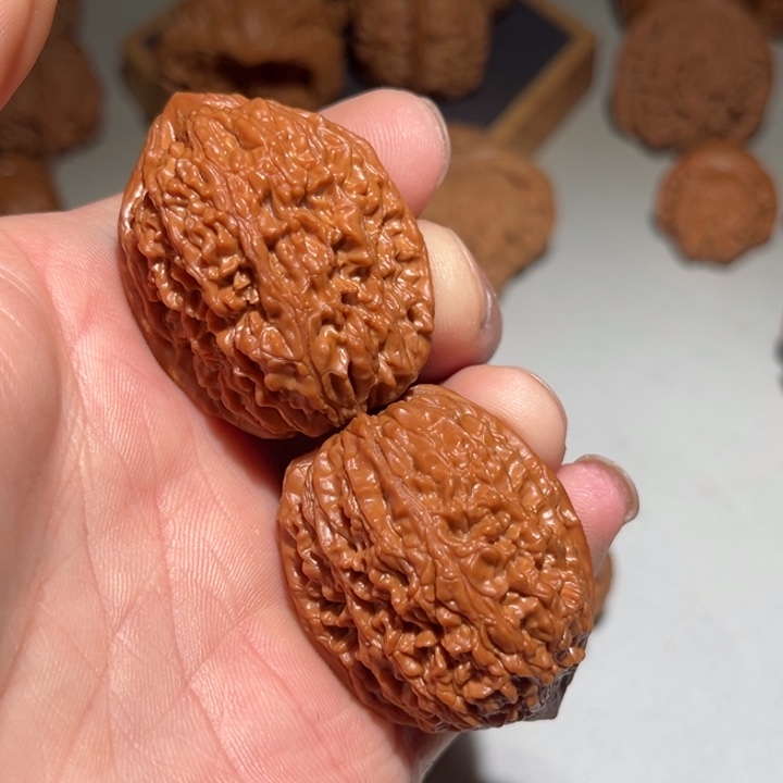 陈***庵把件文玩核桃37大蒜头