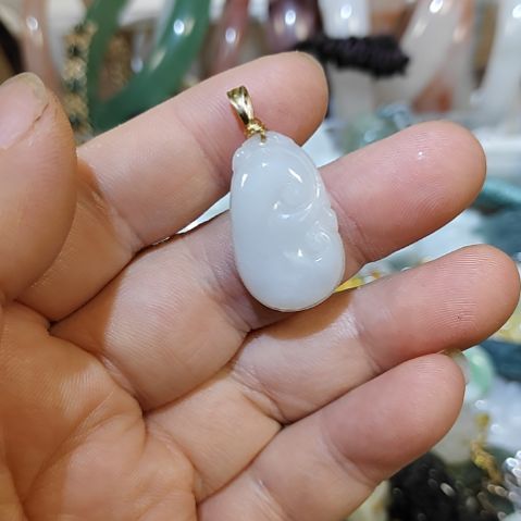 颈饰未镶嵌翡翠翡翠
