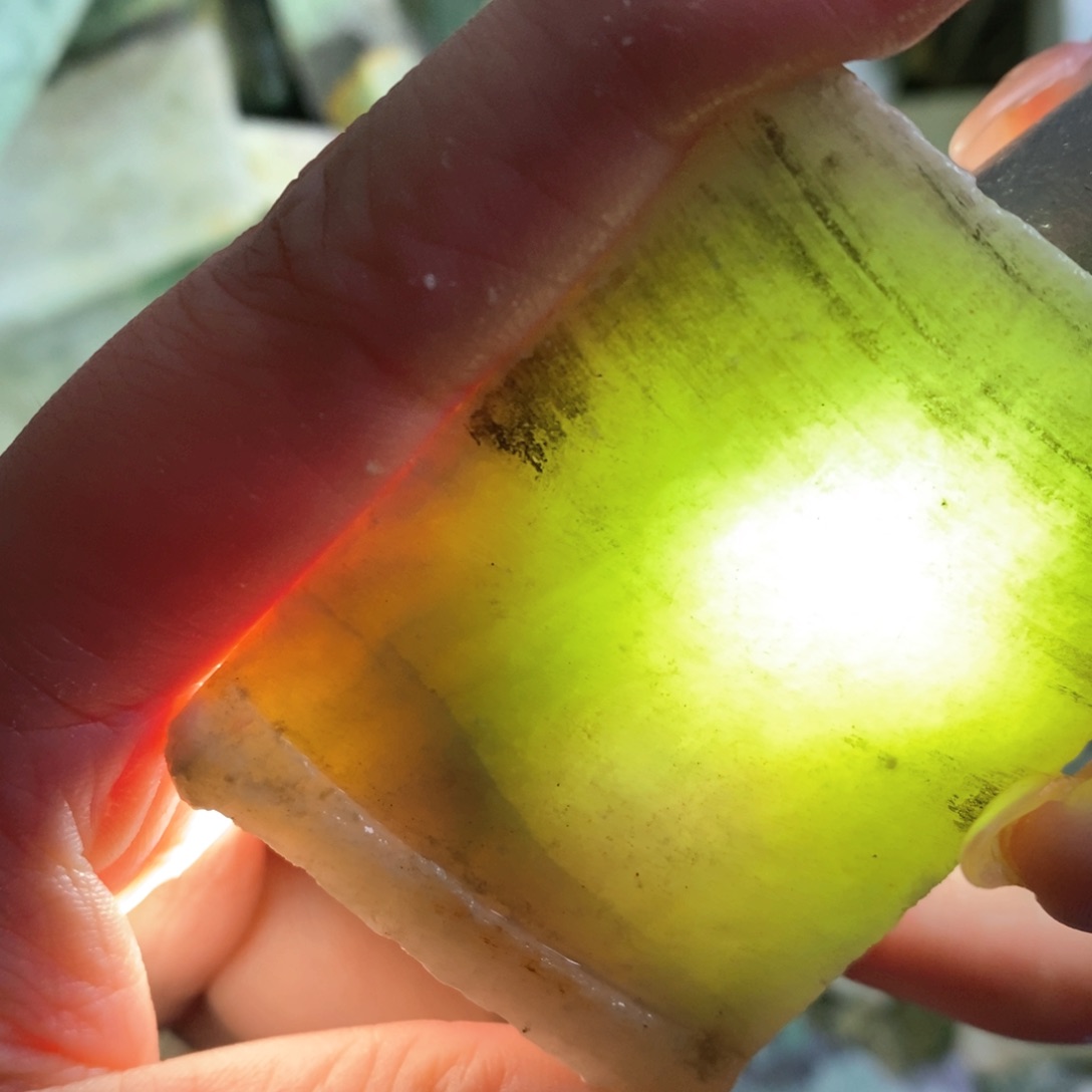 颈饰未镶嵌翡翠天然翡翠