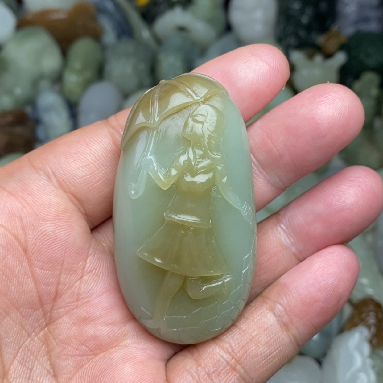 【闪购商品】未镶嵌和田玉把件