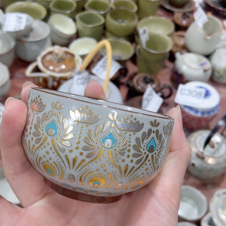 茶具微瑕，介意勿拍