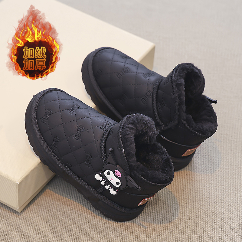 儿童冬季保暖卡通休闲鞋雪地靴棉鞋皮鞋