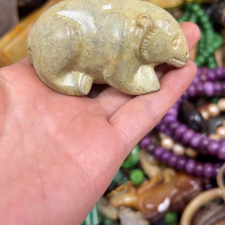 和田玉（黄玉）未镶嵌挂件