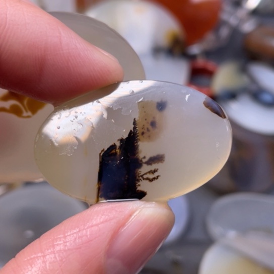 玛瑙/玉髓吊坠(不含链)未镶嵌