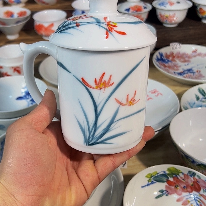 瓷景德镇纯手工手绘陶瓷