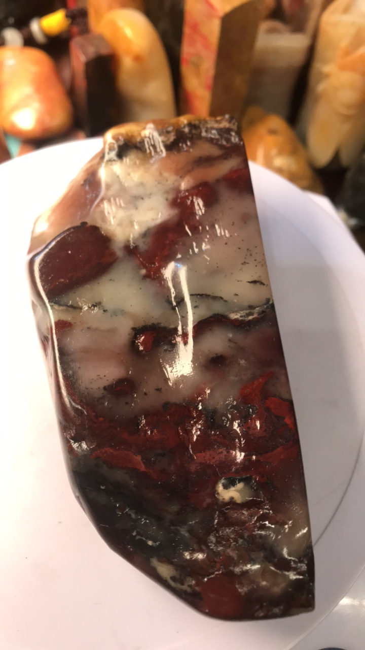 昌化冻石，质地细腻柔软